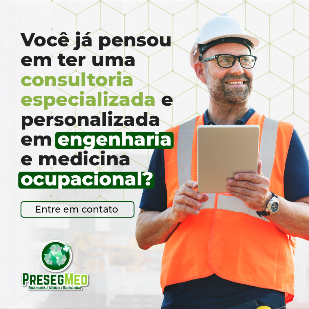 CONSULTORIA PARA SUA EMPRESA EM MEDICINA OCUPACIONAL E ENGENHARIA.