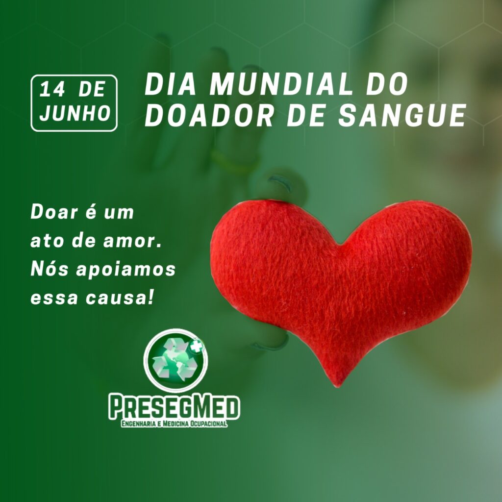 DIA MUNDIAL DO DOADOR DE SANGUE