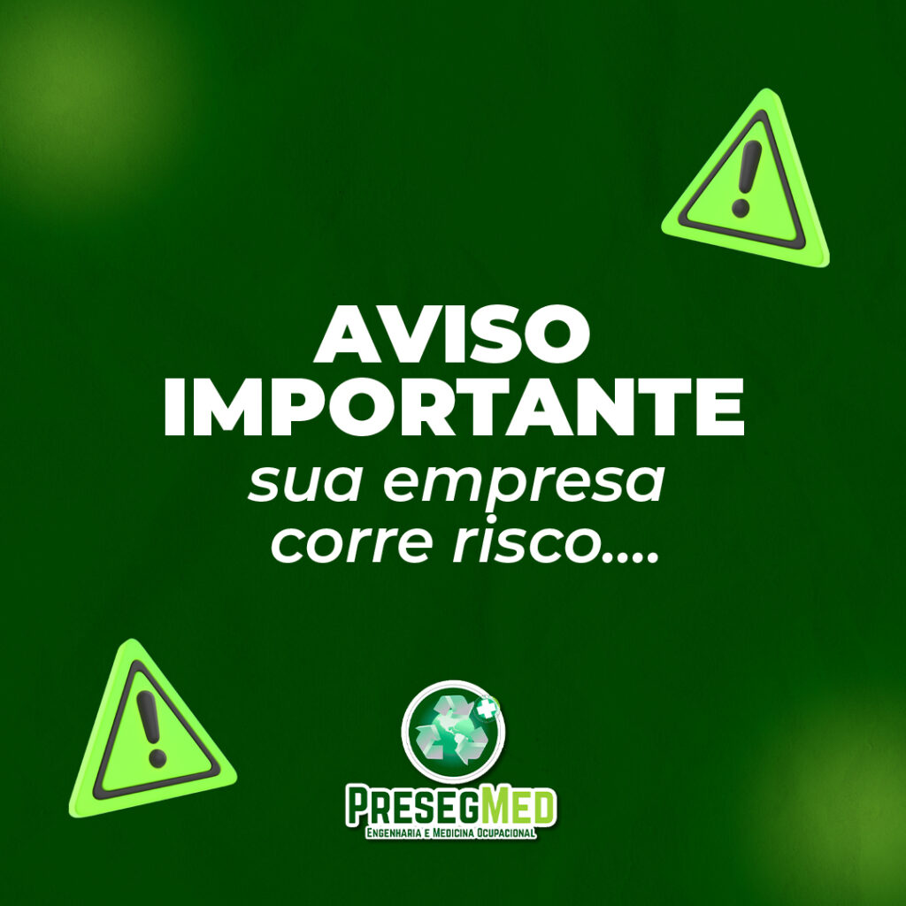 AVISO IMPORTANTE SUA EMPRESA CORRE RISCO…