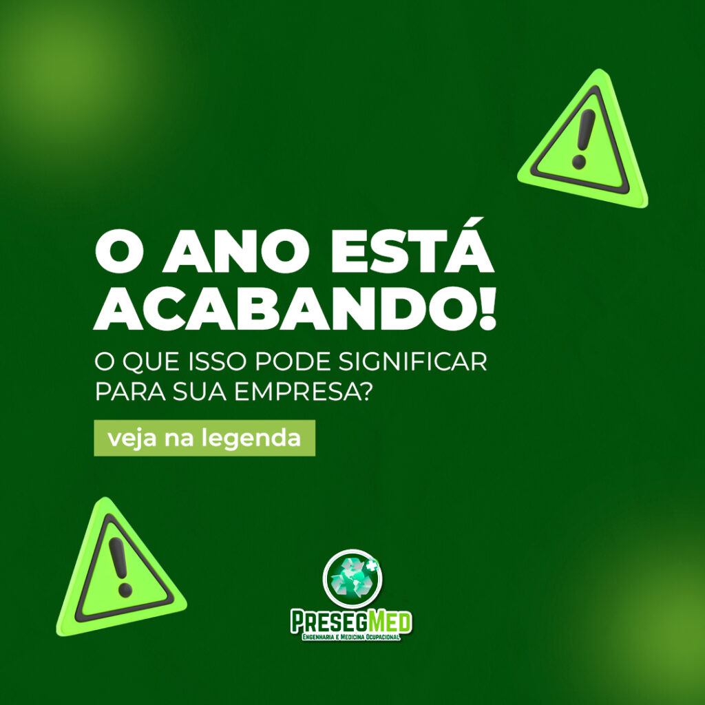 O ANO ESTÁ ACABANDO! O QUE ISSO PODE SIGNIFICAR PARA SUA EMPRESA?