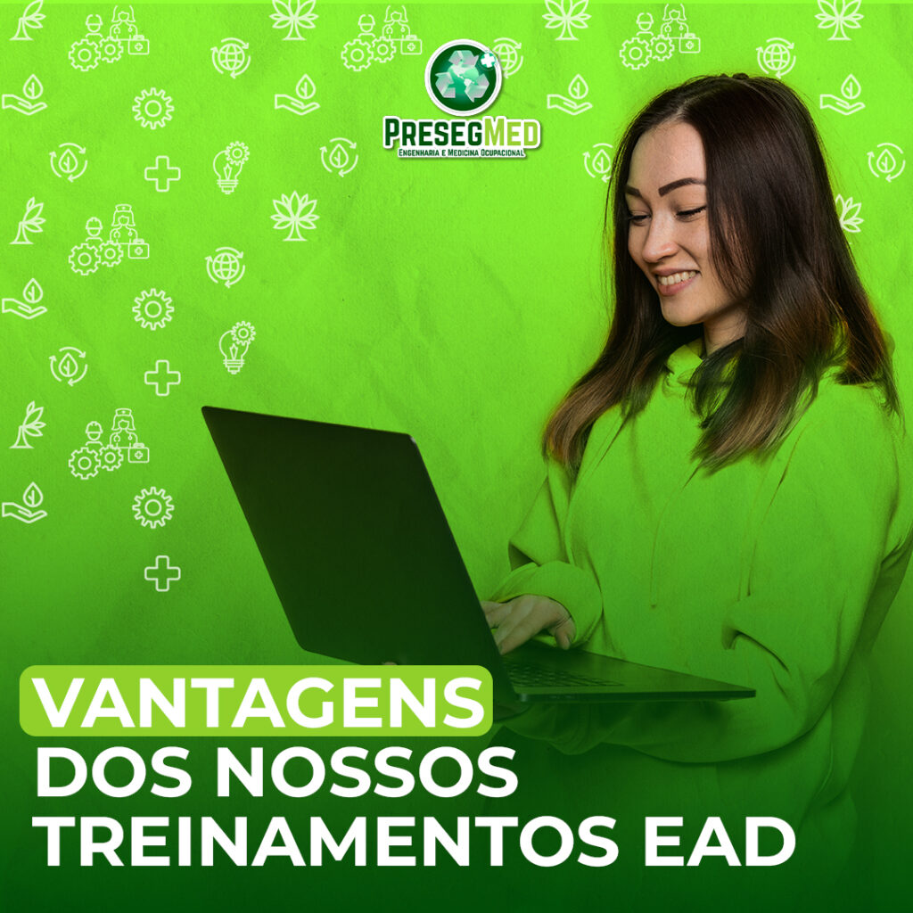 VANTAGENS DOS NOSSOS TREINAMENTOS EAD