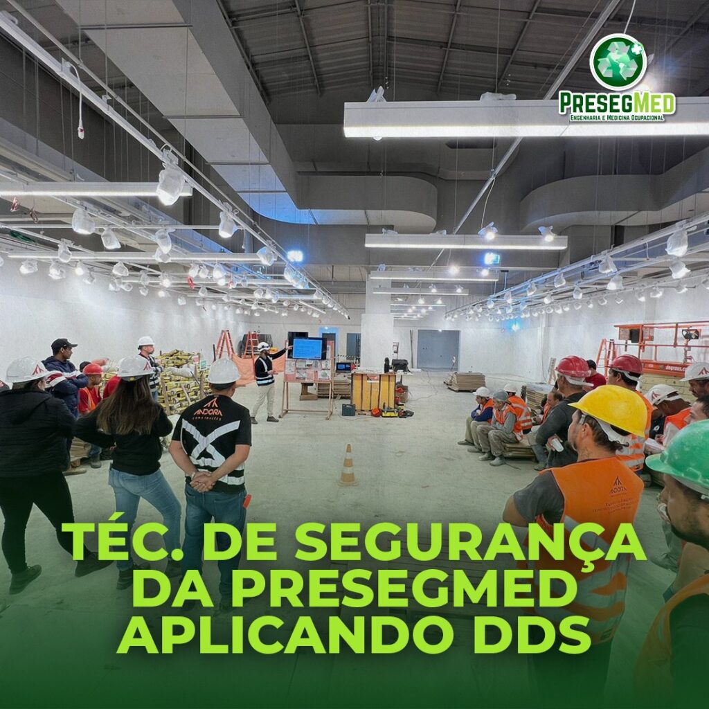 TÉC. DE SEGURANÇA DA PRESEGMED APLICANDO DDS